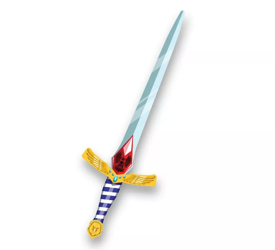 Translation missing: fr.Espada de Gladiador piedra roja de Foam infantil