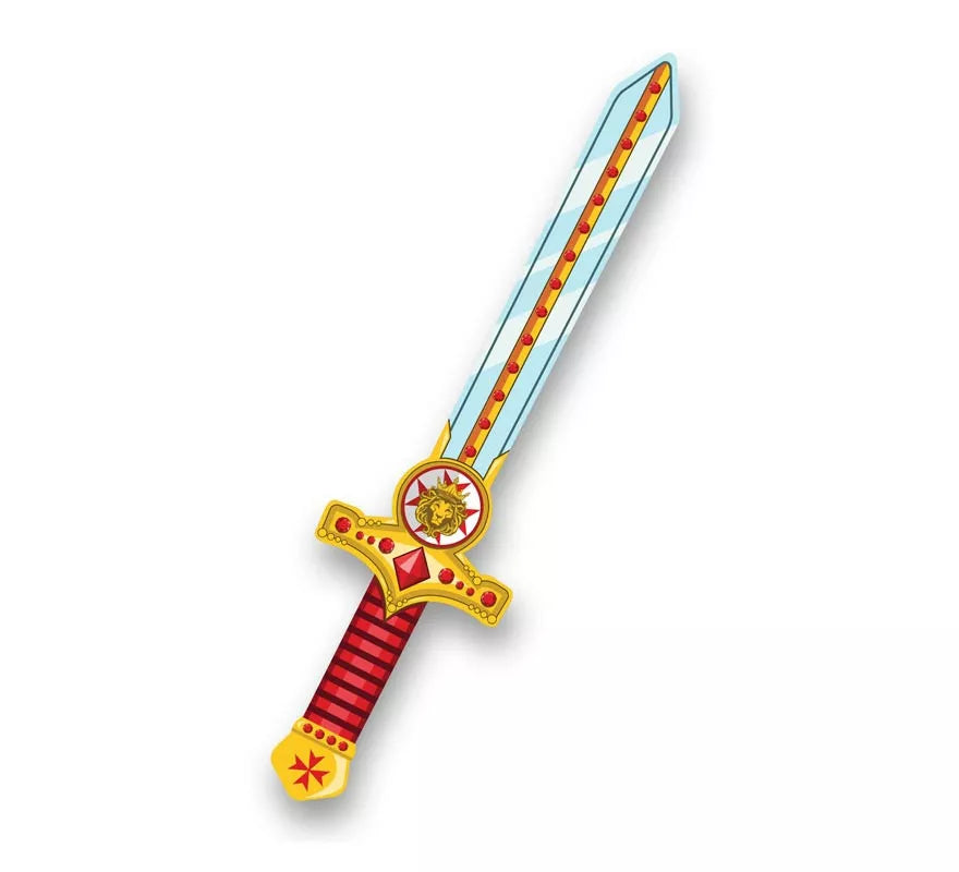 Translation missing: fr.Espada de Gladiador rojo y dorado de Foam infantil