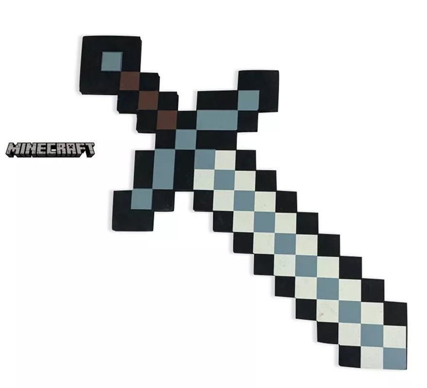 Translation missing: fr.Espada de Minecraft negra de juguete 60x30 cm