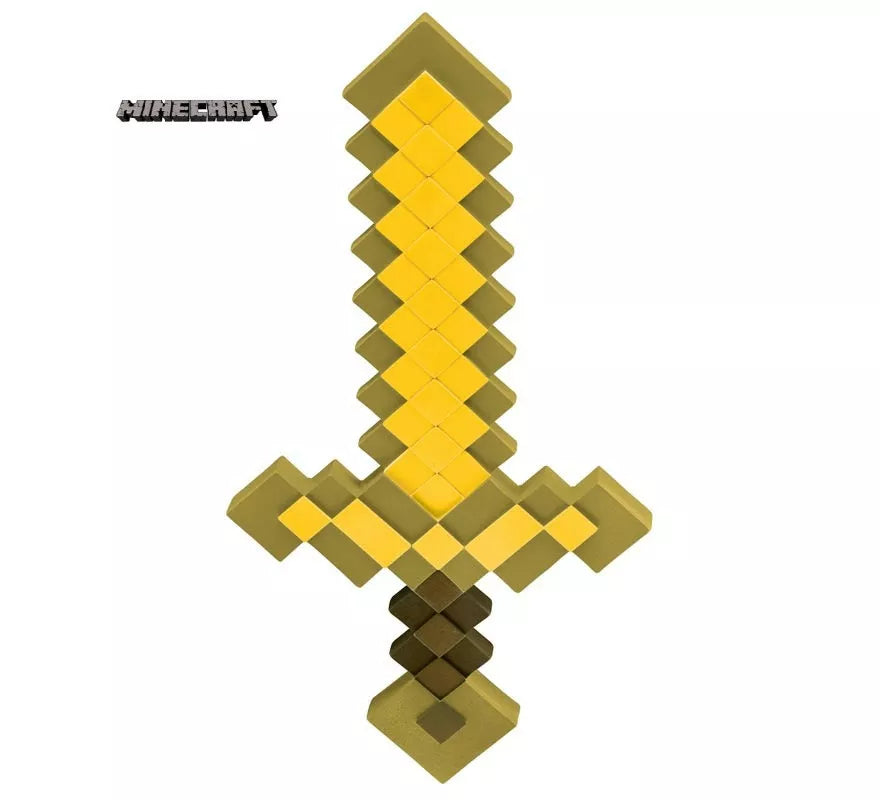 Translation missing: fr.Espada de Minecraft Oro