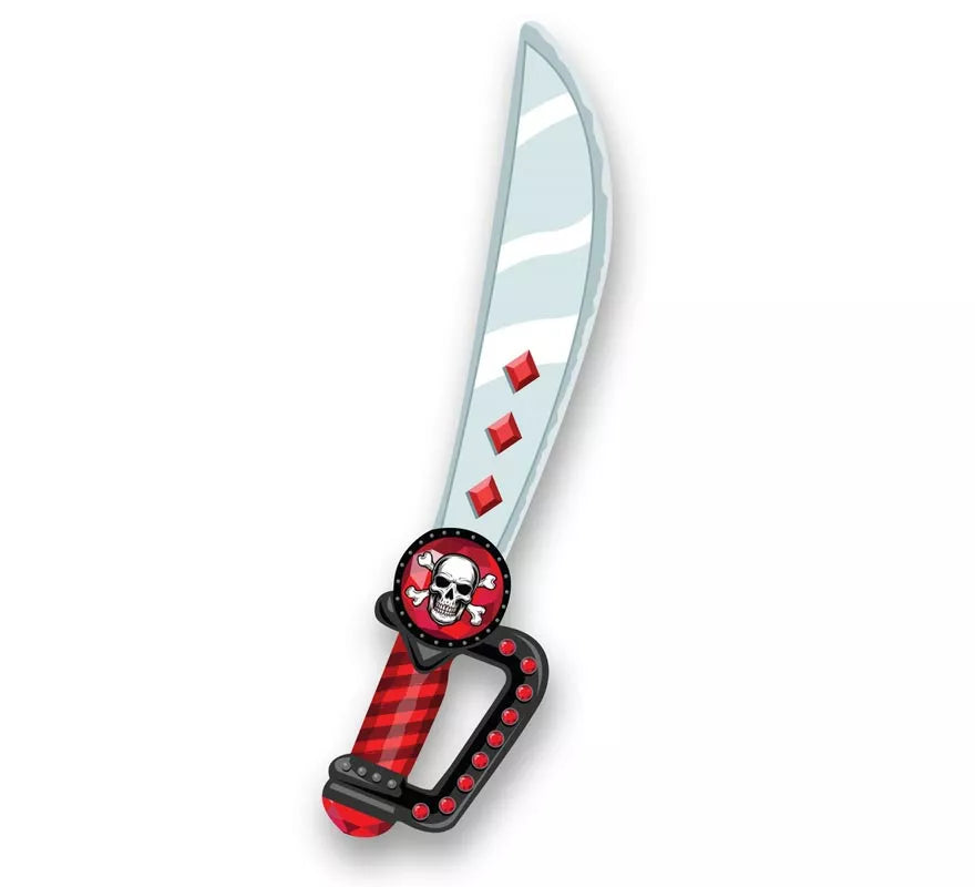 Espada de Pirata Calavera de Foam infantil