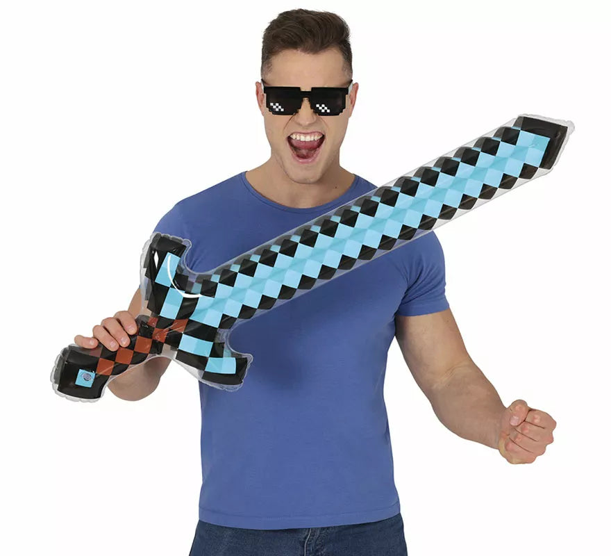 Espada de Pixel Hinchable de 90 cm