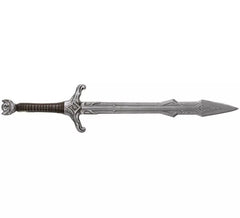 Épée Médiévale Marron et Argent