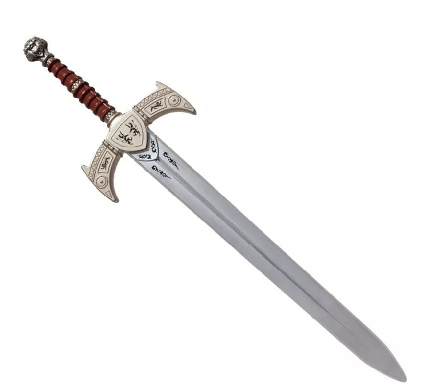 Translation missing: fr.Espada Medieval Tigre plateado de juguete