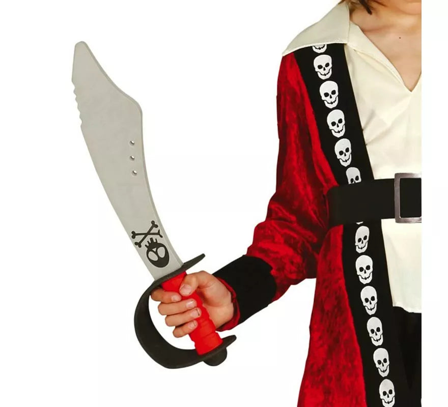 Translation missing: fr.Espada Pirata Goma Eva 43 cm para niños