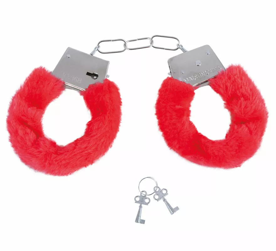 Esposas con Terciopelo Rojas
