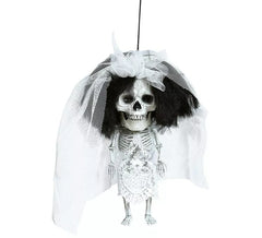 Squelette Grosse Tête Mariée 16 cm