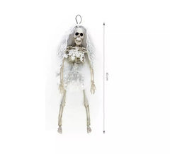 Squelette de mariée blanc 40 cm