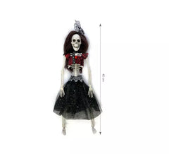 Squelette de mariée Catrina foncé 40 cm