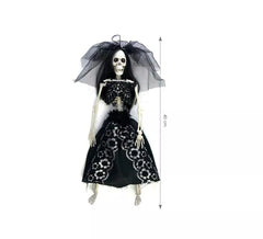 Squelette de mariée noir 40 cm