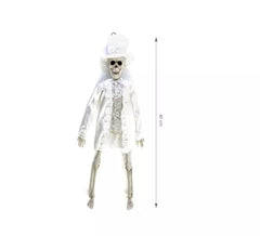 Squelette de marié blanc 40 cm