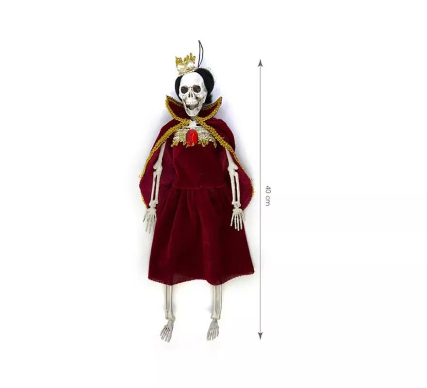 Translation missing: fr.Esqueleto de Reina vinotinto de 40 cm