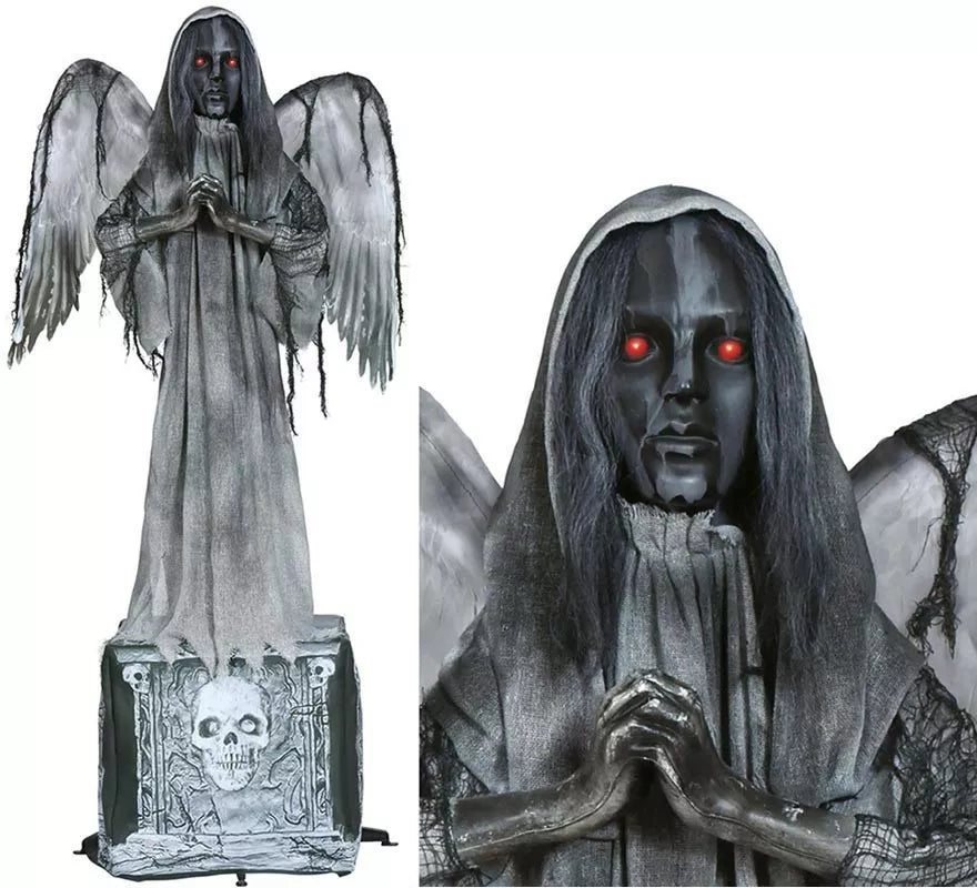 Translation missing: fr.Estatua de Ángel Muerte Luz con Sonido y Movimiento 170 cm