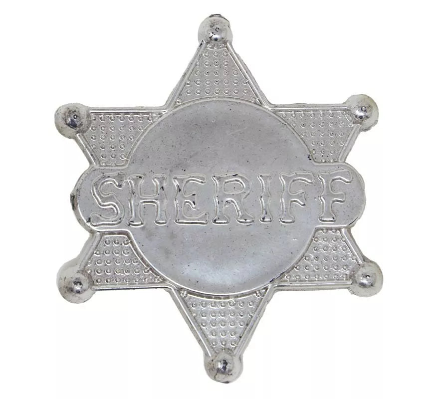Translation missing: fr.Estrella de Sheriff de Plástico de 5,50 cm