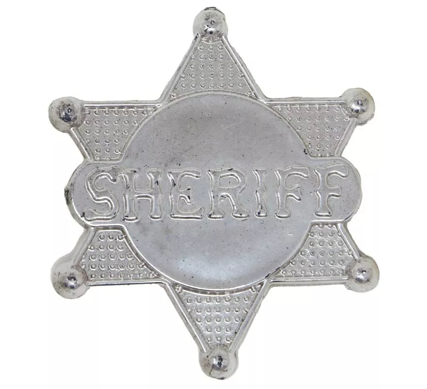 Translation missing: fr.Estrella de Sheriff de Plástico de 5,50 cm