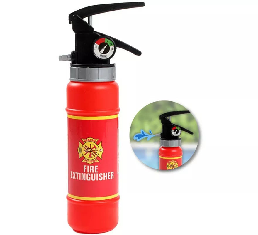 Translation missing: fr.Extintor de Bombero lanza agua rojo grande 23 cm