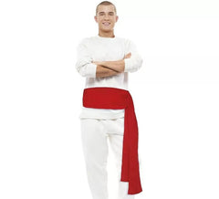 Ceinture rouge San Fermín mesurant 196x15,5 cm