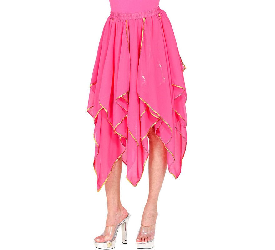 Translation missing: fr.Falda de Chifón con Picos en varios colores para mujer