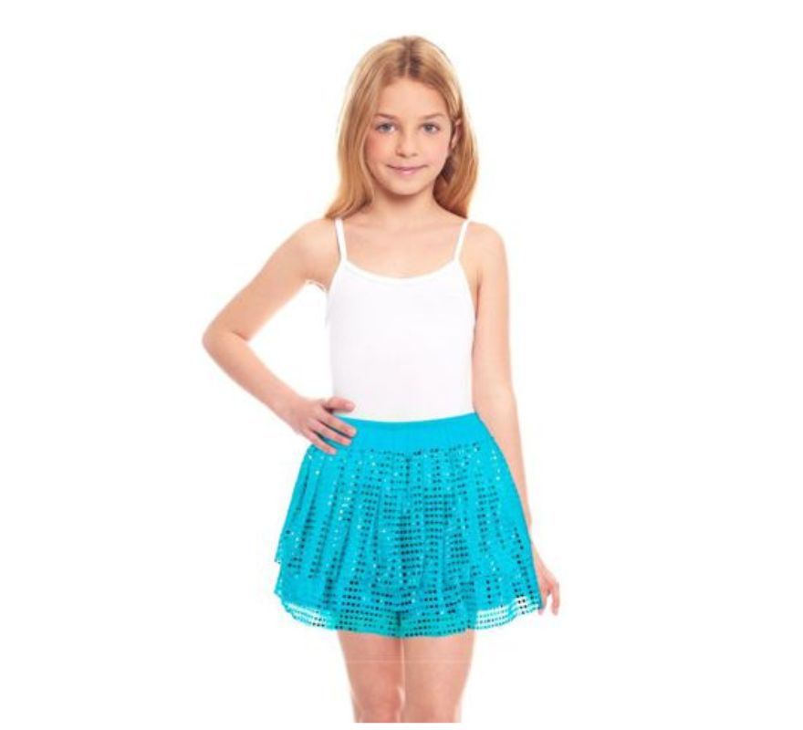 Translation missing: fr.Falda de Lentejuelas para niña de 30 cm en varios colores