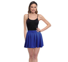 Jupe aviateur bleu foncé pour femme