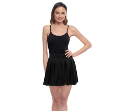 Jupe aviateur noire pour femme