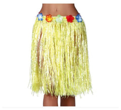 Jupe Hawaïenne avec Fleurs plusieurs couleurs 50 cm