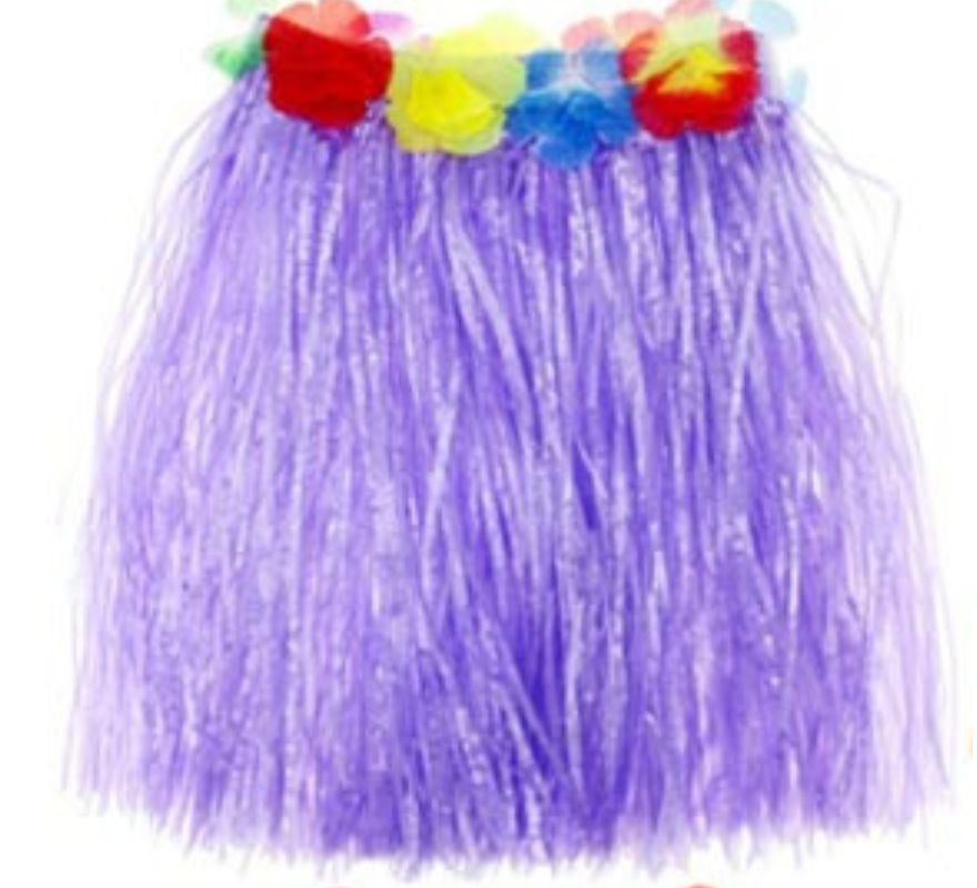 Translation missing: fr.Falda Hawaiana de 40 cm para mujer en varios colores