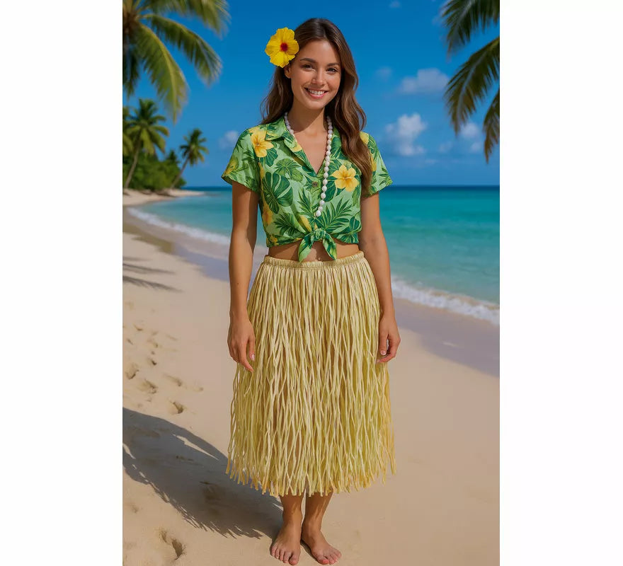 Translation missing: fr.Falda Hawaiana de Paja de 70 cm