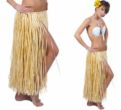 Jupe hawaïenne en paille de 70 cm