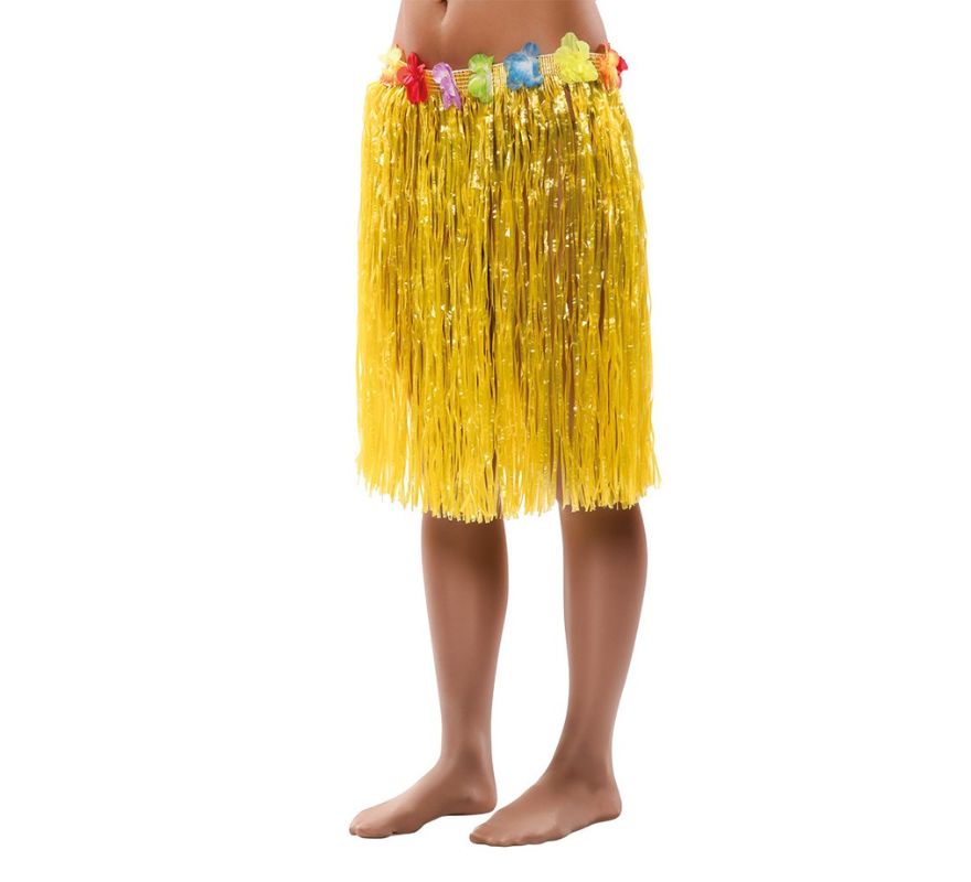 Translation missing: fr.Falda Hawaiana en varios colores 55 cm