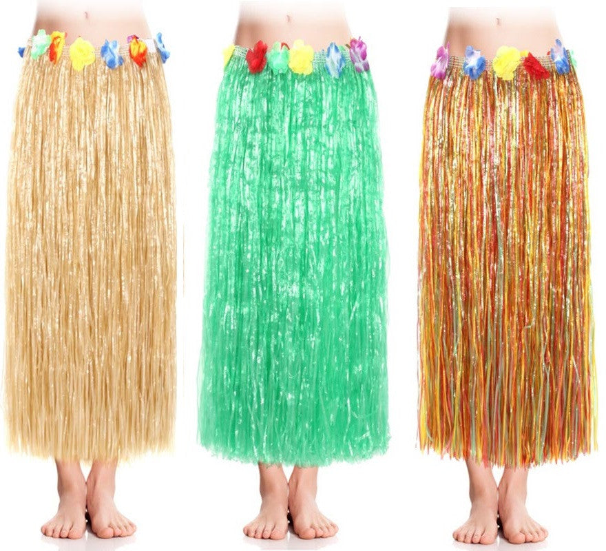 Translation missing: fr.Falda Hawaiana de 80 cm para mujer en varios colores