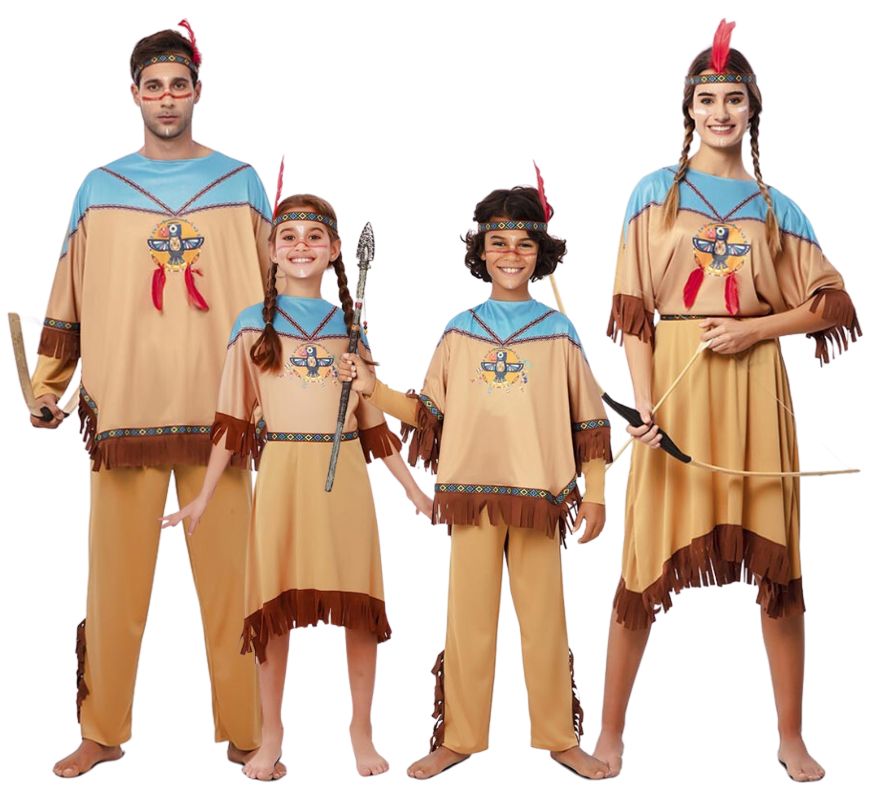 Translation missing: fr.Familia de Indios Apaches