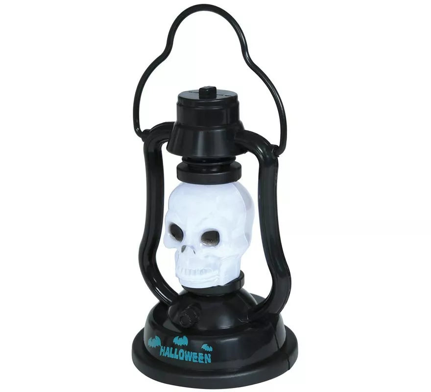Farol Calavera Luz y Sonido 15 cm