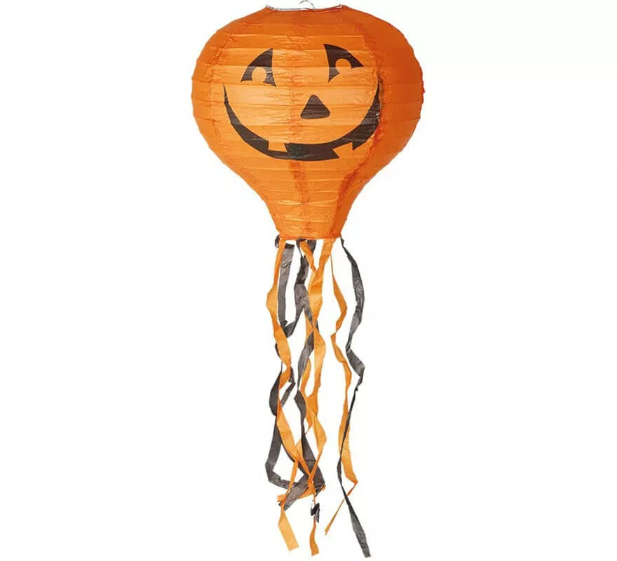 Translation missing: fr.Farol Naranja de Calabaza con Flecos 30 cm