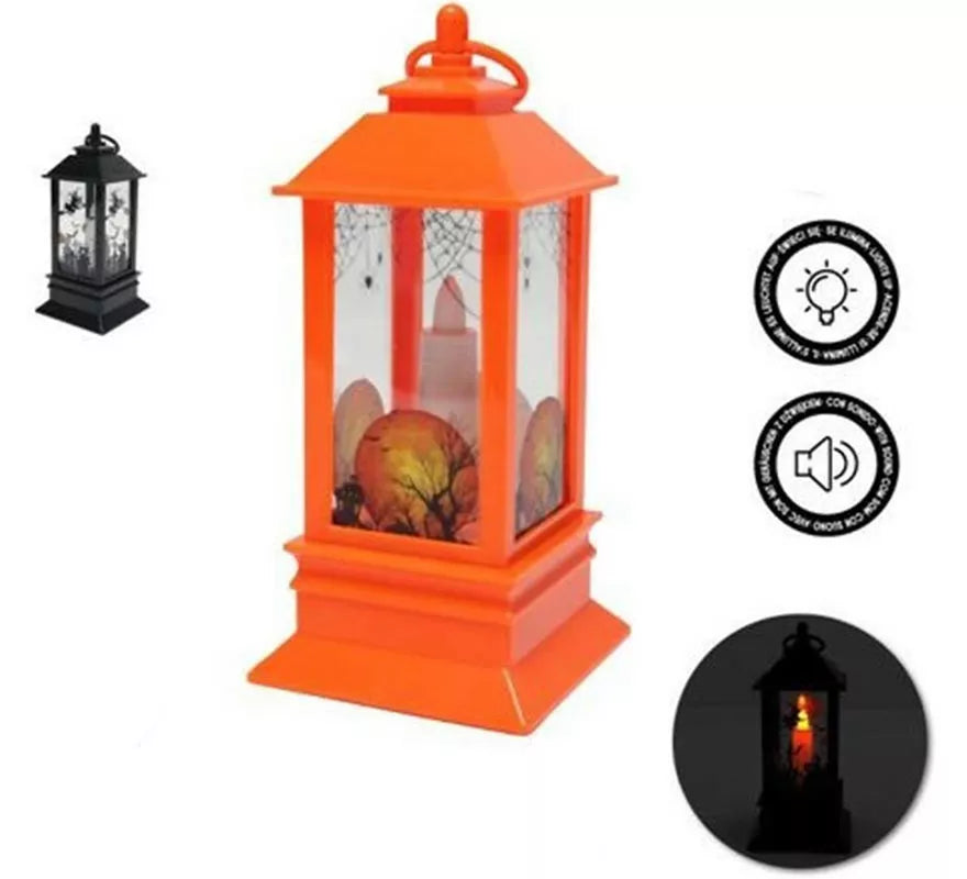 Translation missing: fr.Farolillo Halloween con Luz de 22x8x9 cm en colores surtidos