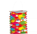 Farolillo Tubular con Lunares 20 x 16 cm