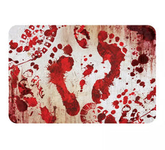 Paillasson Empreintes de pas sanglantes 60x40 cm