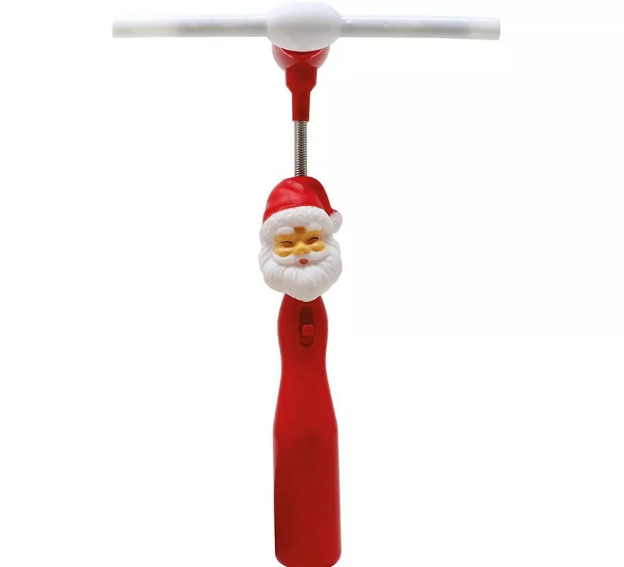 Translation missing: fr.Figura de Papá Noel con varitas ventilador y leds de 32 cm