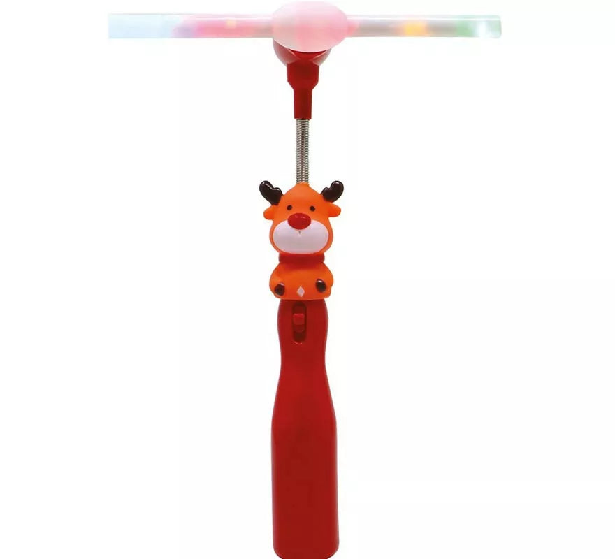 Translation missing: fr.Figura de Reno con varitas ventilador y leds de 32 cm