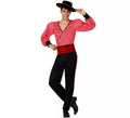 Flamenco rojo para hombres talla M-L