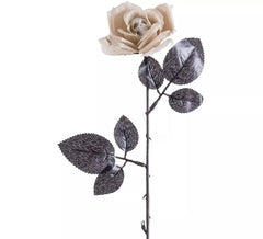 Fleur avec crâne 42 cm