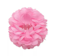 Fleur avec pince à cheveux de différentes couleurs de 11 cm