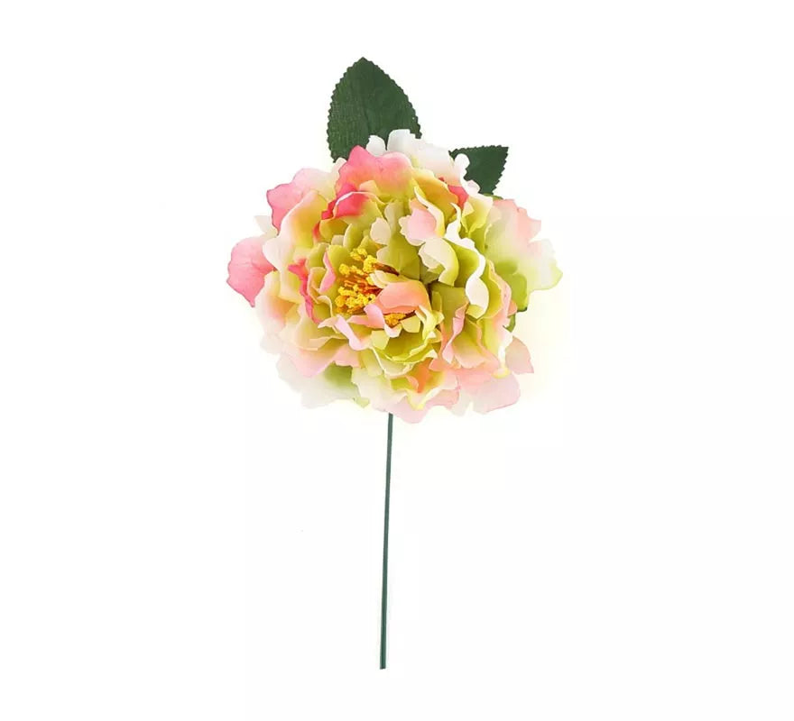 Translation missing: fr.Flor verde y rosa de 14 cm