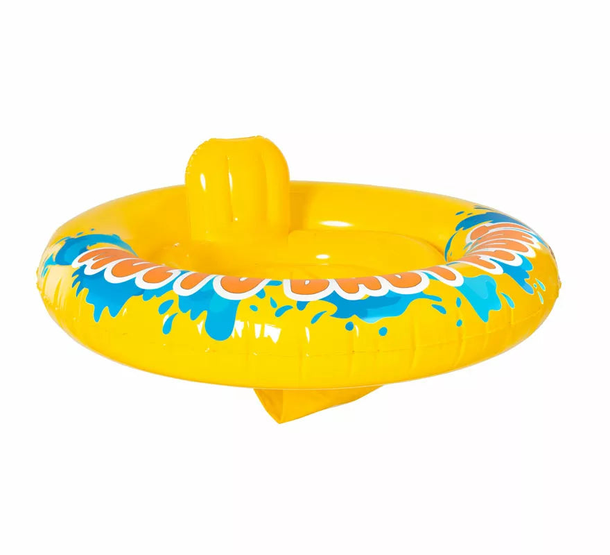 Flotador infantil amarillo de 22x4x23 cm