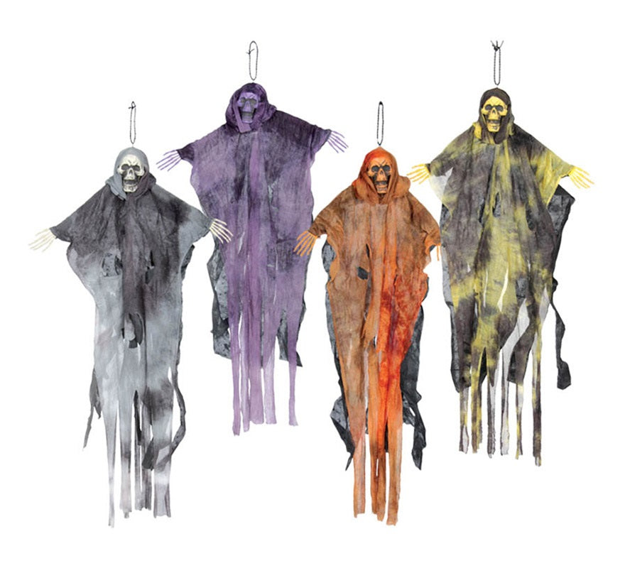 Colgantes Esqueletos surtidos 64 cm para Halloween
