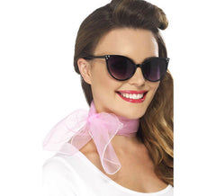 Foulard Rose Cou pour Femme des Années 50