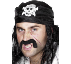 Bandana Noir de Pirate