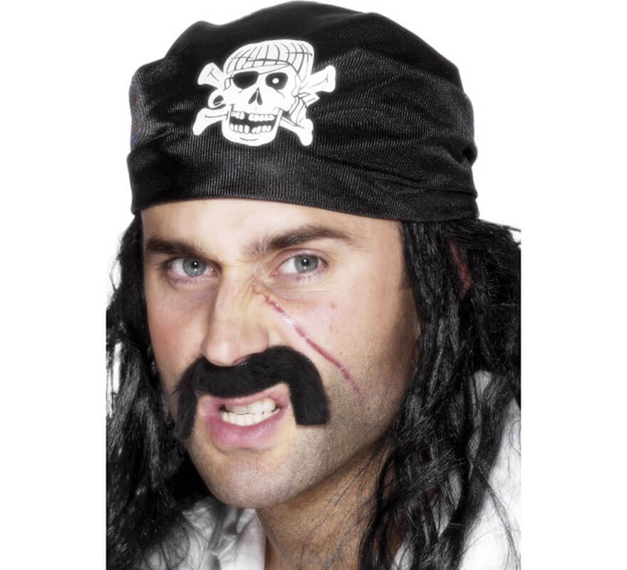 Translation missing: fr.Bandana Pirata Negra