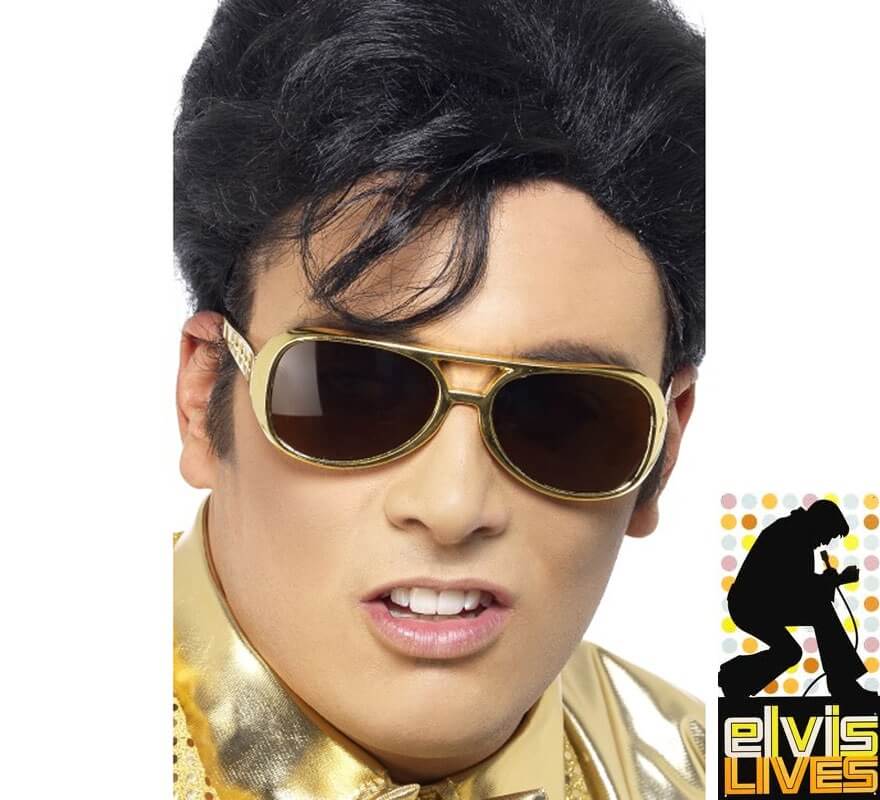 Translation missing: fr.Gafas de Sol auténticas de Elvis Presley en 2 colores surtidos