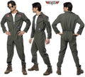 Disfraz de Piloto de Avión Top Gun para hombre talla L